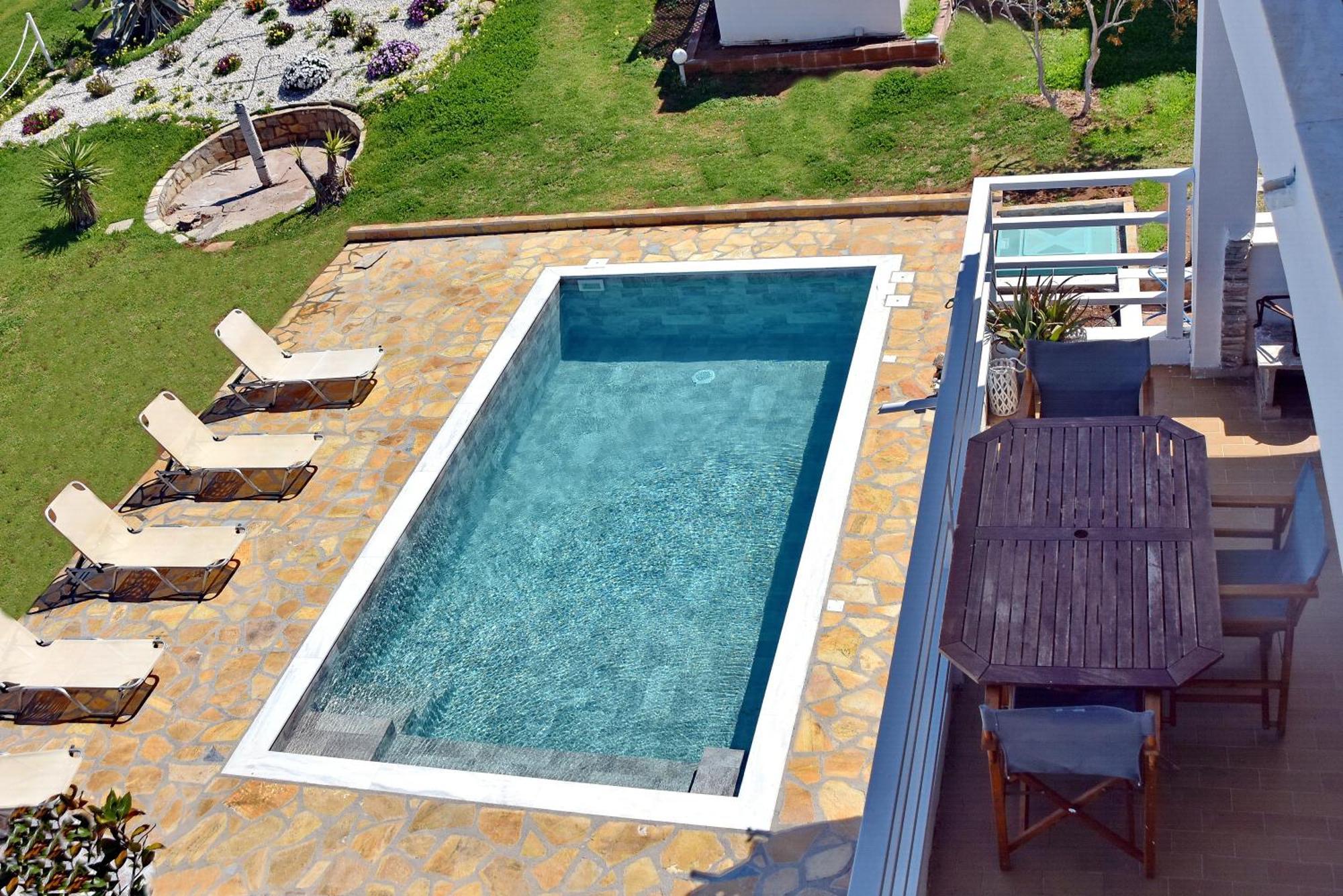 Antorina Beachfront Villas With Private Pools Kamari  Ngoại thất bức ảnh